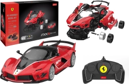 Rastar Baukasten 1:18 Ferrari FXXK EVO rot 88 Teile