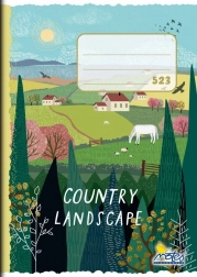 Schulheft A5 liniert 12 mm Natur 20 Blatt