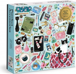 Quadratisches Puzzle Katzenzubehör 500 Teile