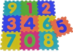 Schaumstoff-Puzzle mit Zahlen für Kinder