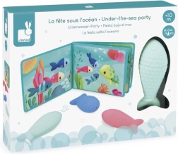 Weiches Badebuch mit Fischchen – Unterwasserwelt