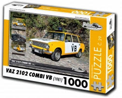 Puzzle RETRO-AUTA Vaz 2102 Combi VB 1000 Teile