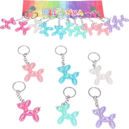 Schlüsselanhänger Hund in verschiedenen Farben