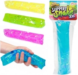 Wasserschlange XXL glitzernd Antistress 25 cm
