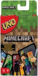 Mattel UNO Minecraft Kartenspiel für Kinder
