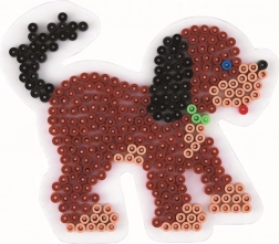 Perlen-Steckplatte Hund für Bügelperlen