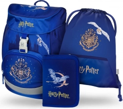 Schulset Harry Potter Hogwarts Hedwig – ultraleichter Rucksack Airy, Federmäppchen und Beutel