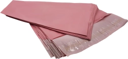 Rosa Kurier-Polyversandtaschen 540 × 700 mm, Packung mit 50 Stück
