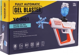 Automatische Gelblaster-Pistole mit Zubehör