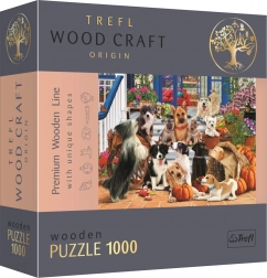 Holzpuzzle TREFL Wood Craft Origin Hundefreundschaft 1000 Stück