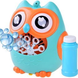 Seifenblasenautomat Eule – Blau