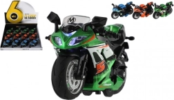 Rennmotorrad mit Rückziehfunktion, Licht und Sound