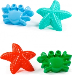 Kunststoff-Sandformen – Meeresmotive, 2 Stk.