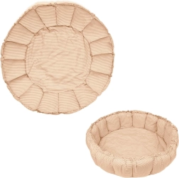 Play&Go Coco Bloom Babynest – Braune Streifen