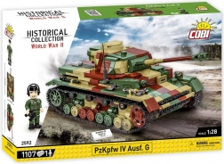 Bausatz WWII Panzerkampfwagen IV Ausf. G aus 1107 Teilen