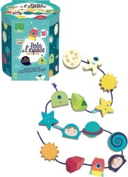 Vilac Weltraum-Fädelformen für Kinder