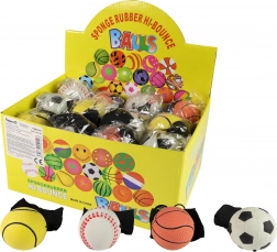 Springball mit Gummiband