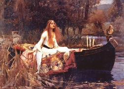 Puzzle Dame von Shalott 1000 Teile