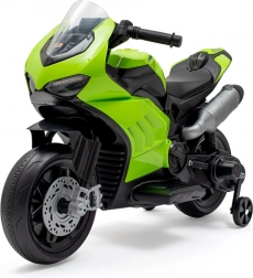 Elektrisches Kinder-Motorrad Supersport grün