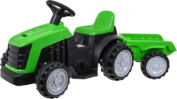 Kinder-Trettraktor mit Anhänger – Grün