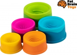 Dimpl Stack Stapelhütchen von Fat Brain