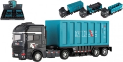 Plastik-LKW 26 cm mit Schwunglauf – Container oder Autotransporter