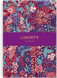A5-Tagebuch mit Blumendesign Margaret Annie von Liberty