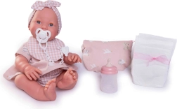 Realistische Puppe MIA mit Schlafaugen und Pipi-Funktion 42 cm von ANTONIO JUAN