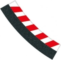 innere Randstreifen für Kurve 3/30° für Carrerabahnen Evolution, Digital 132 und Digital 124