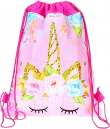 Schulrucksack Einhorn rosa 35x27 cm