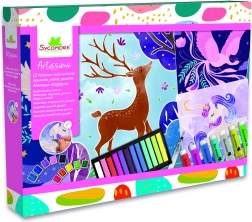 Artissimo XXL Kreativset – Aquarell, Pastelle und Acrylfarben: magische Tiere