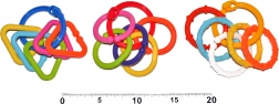 Bunte Ringe für Babys