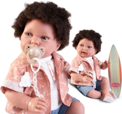 Puppe Antonio Juan Pipo mit realistischen Haaren