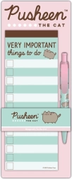Notiz-Set PUSHEEN mit Magnet und Kugelschreiber