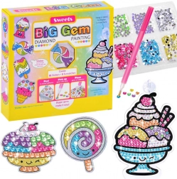 Kreativset Diamantmalerei – Süßigkeiten