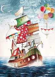 Puzzle Freies Schiff 1000 Teile MAGNOLIA