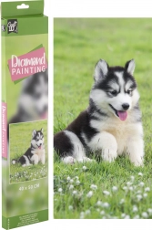 Diamantmalerei Husky 40 × 50 cm