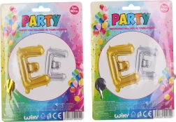 Aufblasbarer Ballon in der Form des Buchstabens E