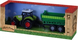 Plastiktraktor mit Sound und Licht mit Anhänger – Meine kleine Farm