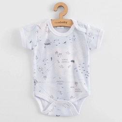 Baby-Body mit kurzen Ärmeln New Baby For Babies – Ocean