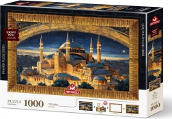 Puzzle mit Rahmen und Kleber 3-in-1 Hagia Sophia 1000 Teile