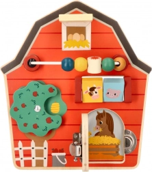 Aktives Holzbrett Scheune