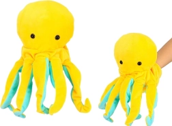 Plüschpuppe Oktopus Gelb 25 cm