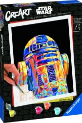 Ravensburger CreArt Malen nach Zahlen – Star Wars: R2‑D2
