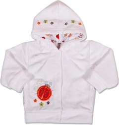 Velours-Hoodie für Babys 86 (12–18 Monate)