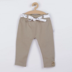 Baby-Sweatpants aus Baumwolle Nicol Ella beige