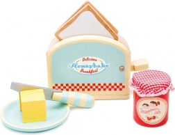 LE TOY VAN Holz-Toaster mit Zubehör Honeybake