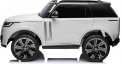 Kinder elektrisches Range Rover SUV Auto weiß