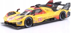Bburago Ferrari 499P LMH 1:24 gelb Nr. 83 – 24h Le Mans 2024