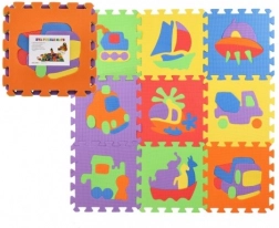 Schaumstoff-Puzzle Verkehrsmittel 27 × 27